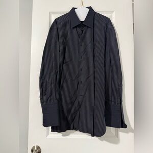 Stefano Ricci black Pinstripe